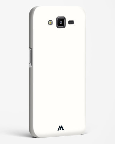 White Vanilla Hard Case Phone Cover (Samsung)