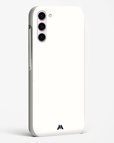 White Vanilla Hard Case Phone Cover-(Samsung)