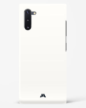 White Vanilla Hard Case Phone Cover (Samsung)
