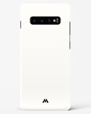 White Vanilla Hard Case Phone Cover (Samsung)
