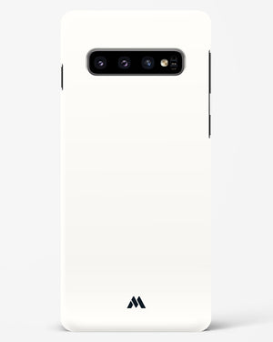 White Vanilla Hard Case Phone Cover (Samsung)