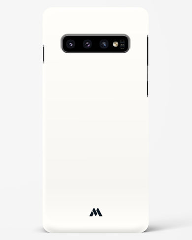 White Vanilla Hard Case Phone Cover (Samsung)