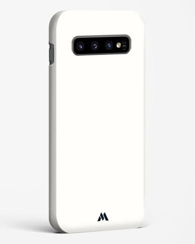 White Vanilla Hard Case Phone Cover (Samsung)