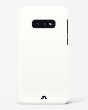 White Vanilla Hard Case Phone Cover (Samsung)