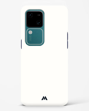 White Vanilla Hard Case Phone Cover (Vivo)