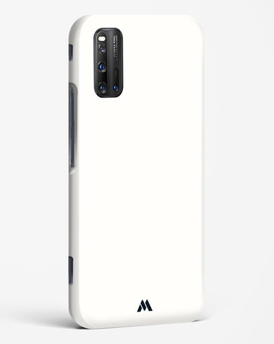 White Vanilla Hard Case Phone Cover (Vivo)