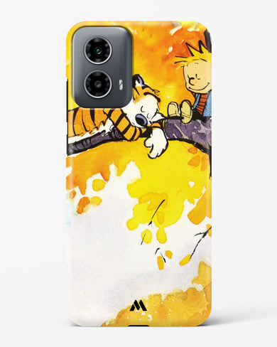 Calvin Hobbes Idyllic Life Hard Case Phone Cover (Motorola)