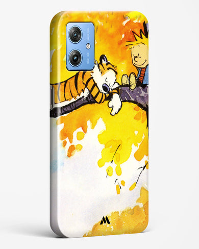 Calvin Hobbes Idyllic Life Hard Case Phone Cover (Motorola)