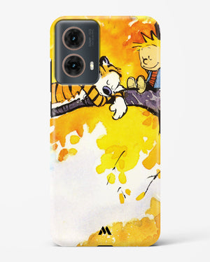 Calvin Hobbes Idyllic Life Hard Case Phone Cover (Motorola)