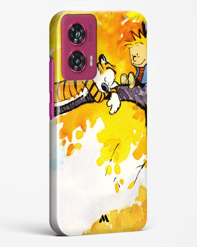 Calvin Hobbes Idyllic Life Hard Case Phone Cover (Motorola)