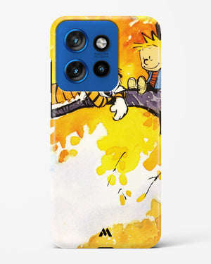 Calvin Hobbes Idyllic Life Hard Case Phone Cover (Motorola)