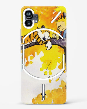 Calvin Hobbes Idyllic Life Hard Case Phone Cover (Nothing)