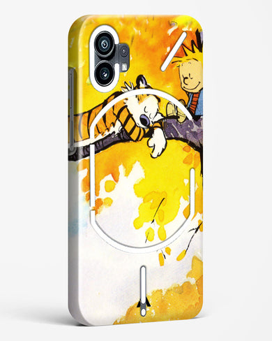 Calvin Hobbes Idyllic Life Hard Case Phone Cover-(Nothing)