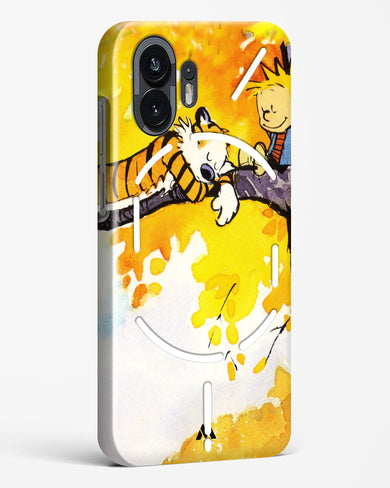 Calvin Hobbes Idyllic Life Hard Case Phone Cover (Nothing)