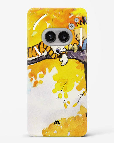 Calvin Hobbes Idyllic Life Hard Case Phone Cover (Nothing)