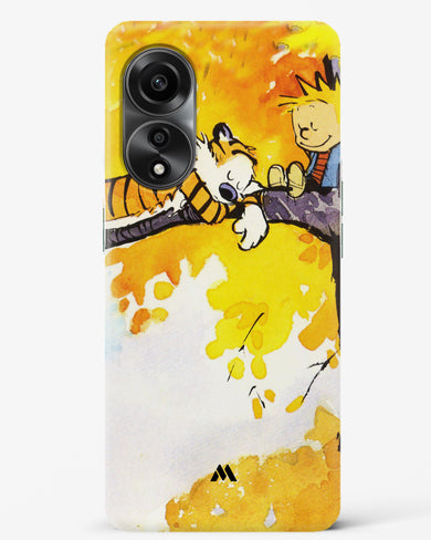 Calvin Hobbes Idyllic Life Hard Case Phone Cover (Oppo)