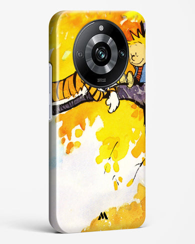 Calvin Hobbes Idyllic Life Hard Case Phone Cover-(Realme)