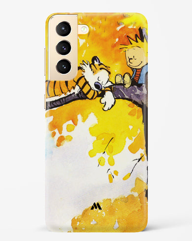 Calvin Hobbes Idyllic Life Hard Case Phone Cover-(Samsung)