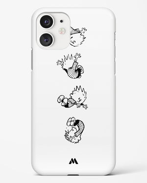 Calvin Hobbes Falling Hard Case iPhone 11