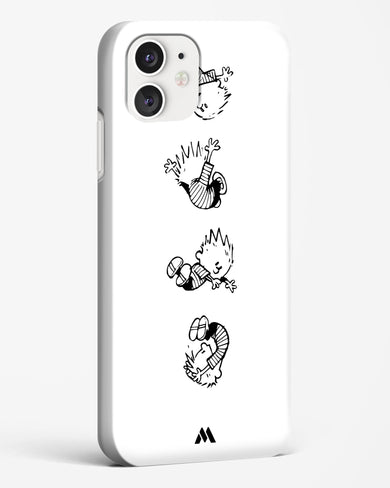 Calvin Hobbes Falling Hard Case Phone Cover-(Apple)