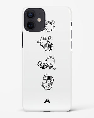 Calvin Hobbes Falling Hard Case iPhone 12 Mini