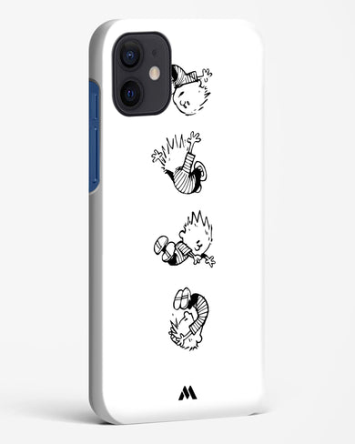 Calvin Hobbes Falling Hard Case Phone Cover-(Apple)