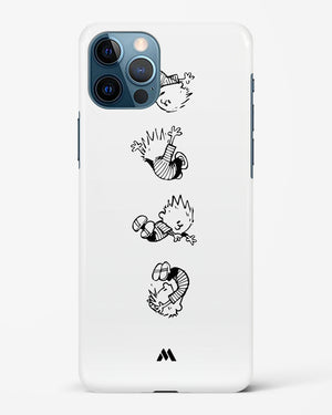 Calvin Hobbes Falling Hard Case iPhone 12 Pro Max