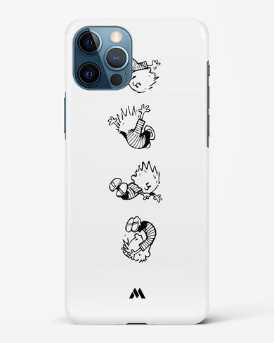 Calvin Hobbes Falling Hard Case Phone Cover-(Apple)