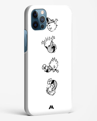 Calvin Hobbes Falling Hard Case Phone Cover-(Apple)