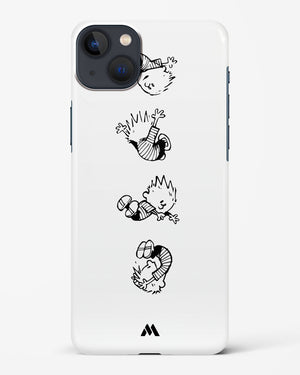Calvin Hobbes Falling Hard Case Phone Cover (Apple)