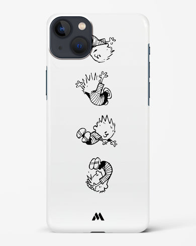 Calvin Hobbes Falling Hard Case Phone Cover-(Apple)