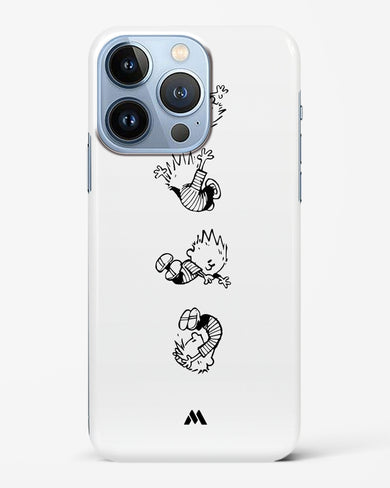 Calvin Hobbes Falling Hard Case Phone Cover-(Apple)