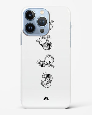 Calvin Hobbes Falling Hard Case iPhone 13 Pro