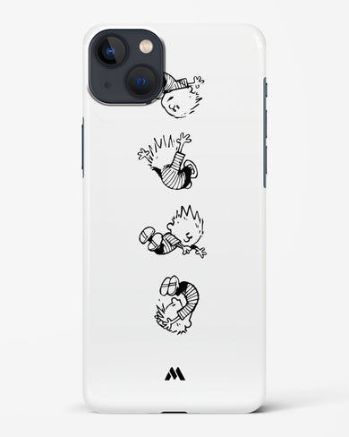 Calvin Hobbes Falling Hard Case Phone Cover-(Apple)