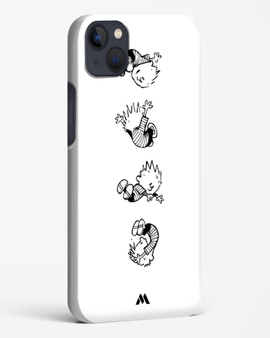 Calvin Hobbes Falling Hard Case Phone Cover (Apple)