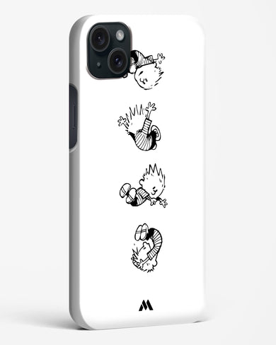 Calvin Hobbes Falling Hard Case Phone Cover-(Apple)