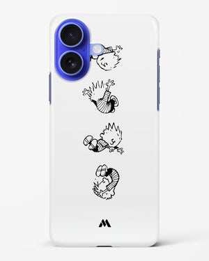 Calvin Hobbes Falling Hard Case Phone Cover (Apple)