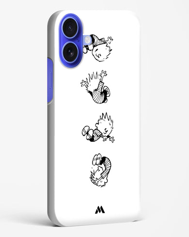 Calvin Hobbes Falling Hard Case Phone Cover (Apple)