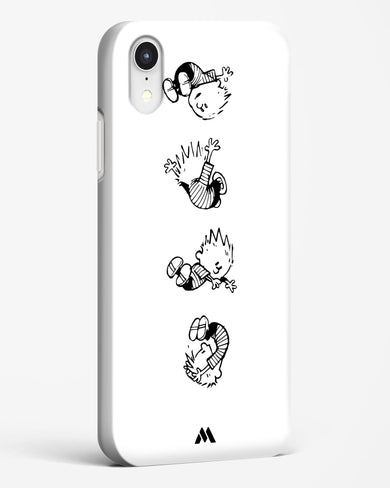 Calvin Hobbes Falling Hard Case Phone Cover-(Apple)