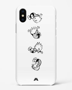 Calvin Hobbes Falling Hard Case Phone Cover (Apple)