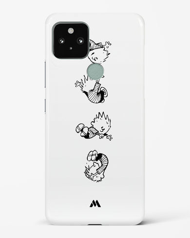 Calvin Hobbes Falling Hard Case Phone Cover-(Google)