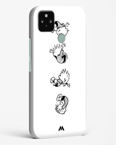 Calvin Hobbes Falling Hard Case Phone Cover-(Google)