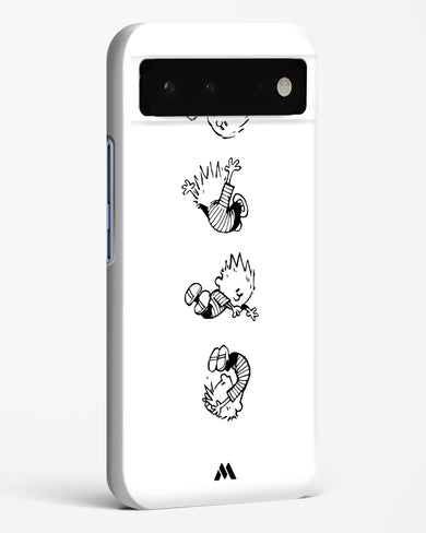 Calvin Hobbes Falling Hard Case Phone Cover-(Google)