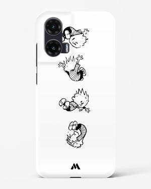 Calvin Hobbes Falling Hard Case Phone Cover (Motorola)