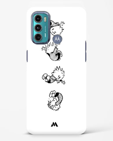 Calvin Hobbes Falling Hard Case Phone Cover (Motorola)