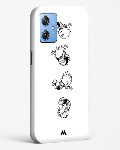 Calvin Hobbes Falling Hard Case Phone Cover (Motorola)