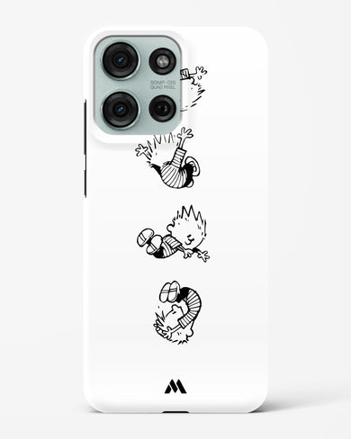 Calvin Hobbes Falling Hard Case Phone Cover (Motorola)