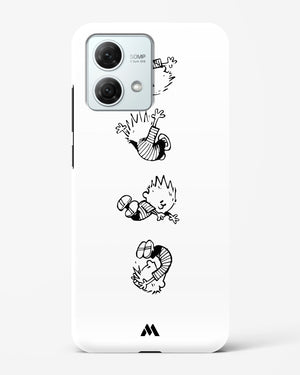 Calvin Hobbes Falling Hard Case Phone Cover (Motorola)