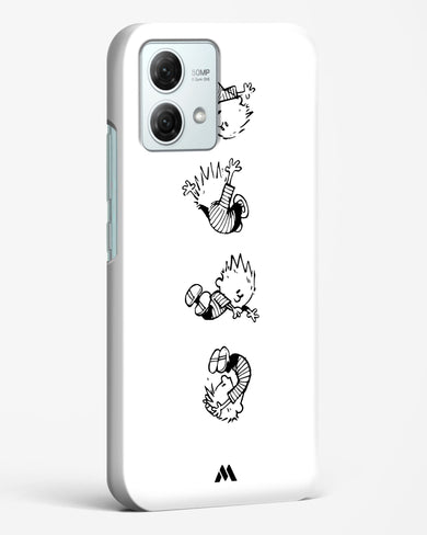 Calvin Hobbes Falling Hard Case Phone Cover (Motorola)