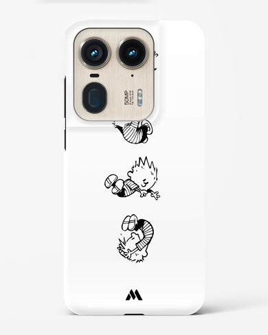 Calvin Hobbes Falling Hard Case Phone Cover (Motorola)